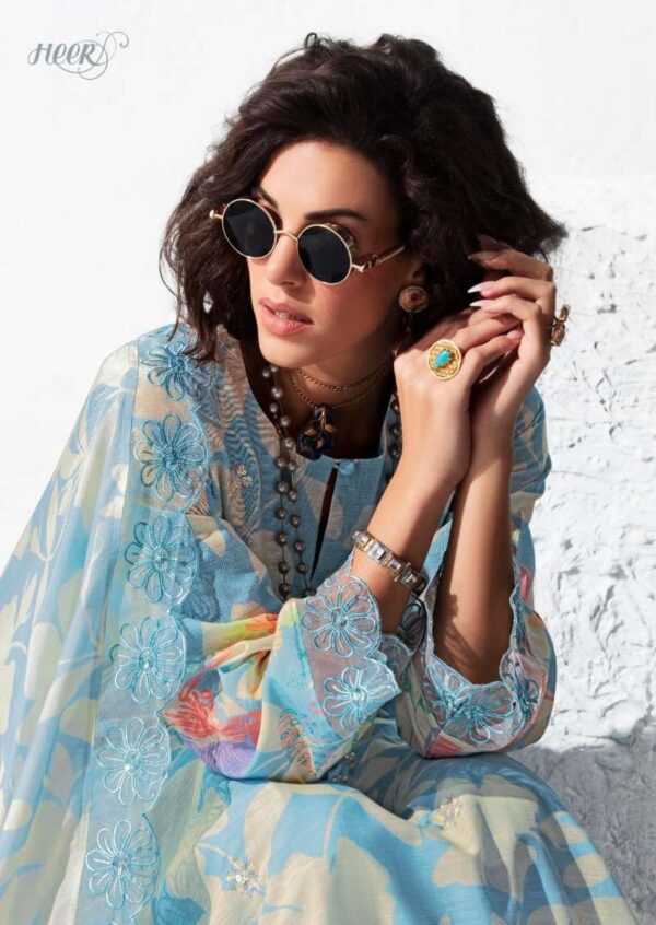 My Fashion Road Kimora Heer Icon Exclusive Floral Style Linen Suit | 9606