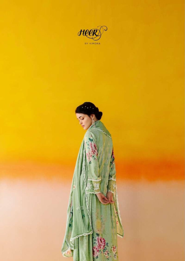 My Fashion Road Kimora Heer Guldasta Designer Muslin Suit | 9571
