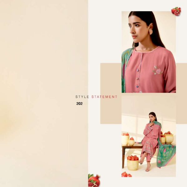 My Fashion Road Kimora Sohni Anaar Muslin Salwar Suit | 202