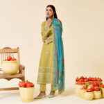 My Fashion Road Kimora Sohni Anaar Muslin Salwar Suit | 204