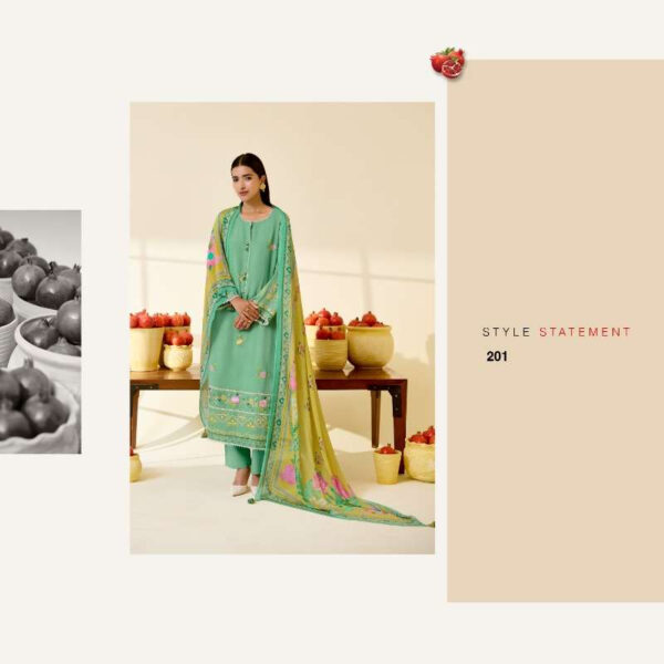 My Fashion Road Kimora Sohni Anaar Muslin Salwar Suit | 201