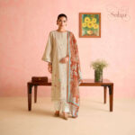 My Fashion Road Kimora Sohni Sunflower Pure Cotton Excusive Suit | 233