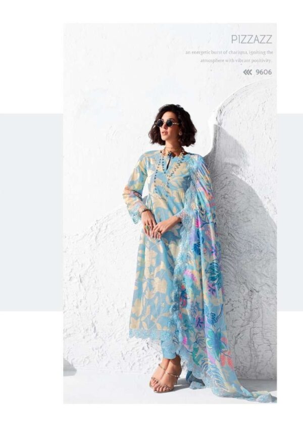My Fashion Road Kimora Heer Icon Exclusive Floral Style Linen Suit | 9606