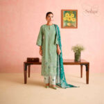 My Fashion Road Kimora Sohni Sunflower Pure Cotton Excusive Suit | 232