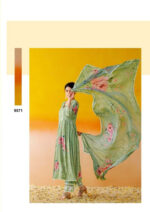 My Fashion Road Kimora Heer Guldasta Designer Muslin Suit | 9571