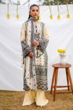 My Fashion Road Gul Ahmed Premium Luxury Lawn Unstitched Collection 2025 | PM-52057