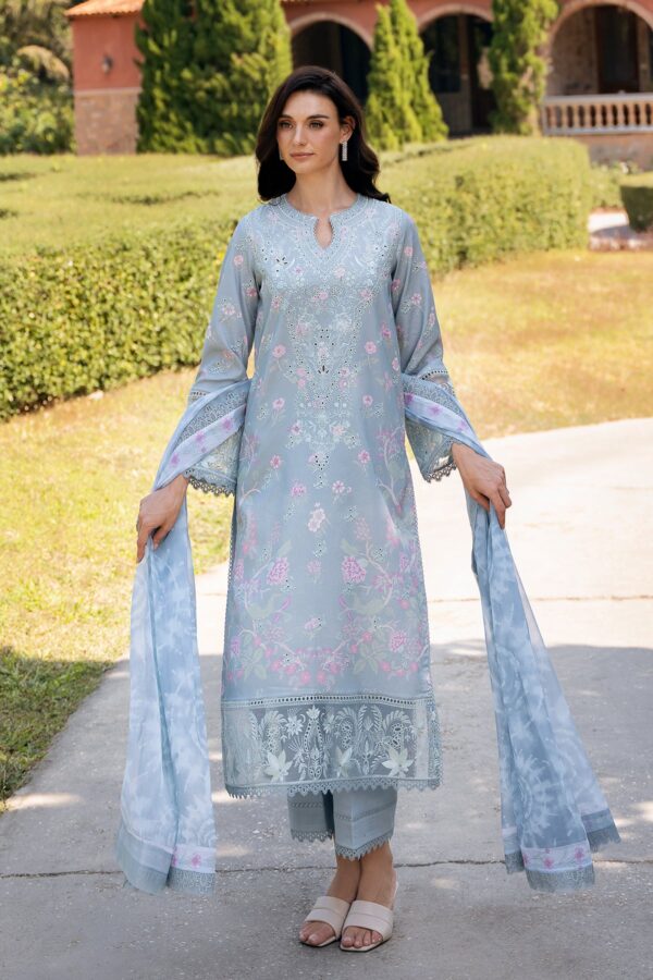 My Fashion Road Damask by Afrozeh Lawn Collection Suit 2025 | Maelis B