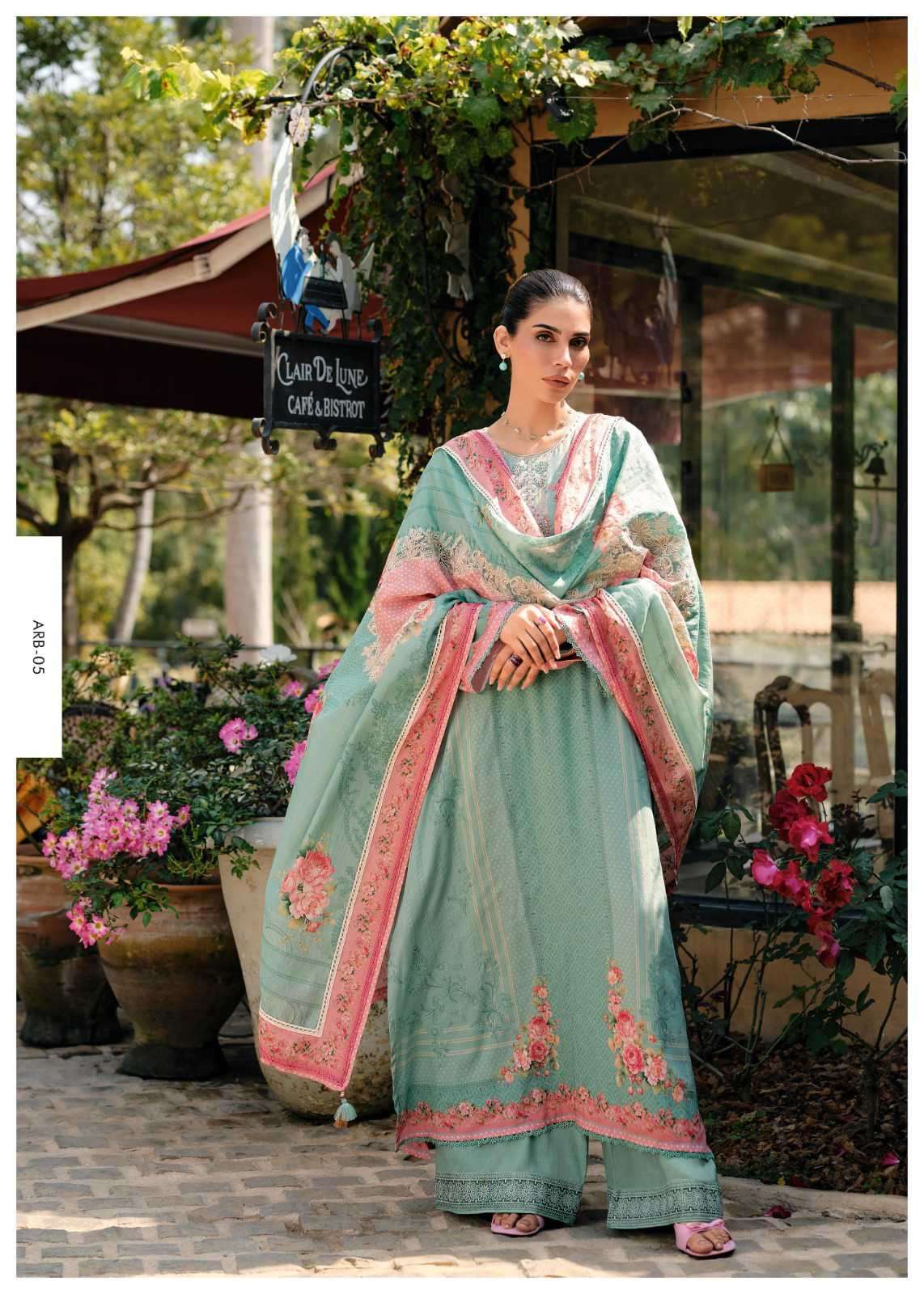 My Fashion Road Varsha A Royal Bouquet Digital Style Cotton Premium Designs Suit | ARB – 05 My Fashion Road Varsha A Royal Bouquet Digital Style Cotton Premium Designs Suit | ARB – 05