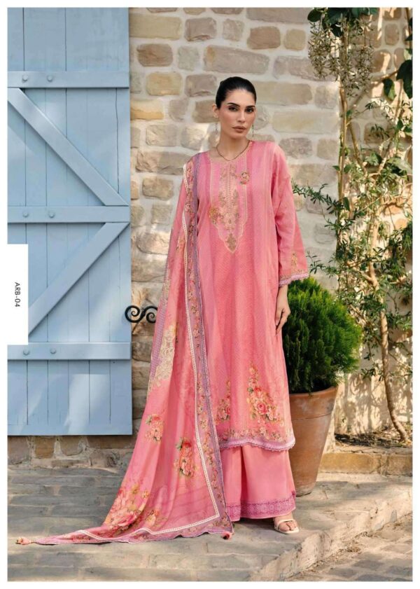My Fashion Road Varsha A Royal Bouquet Digital Style Cotton Premium Designs Suit | ARB – 04