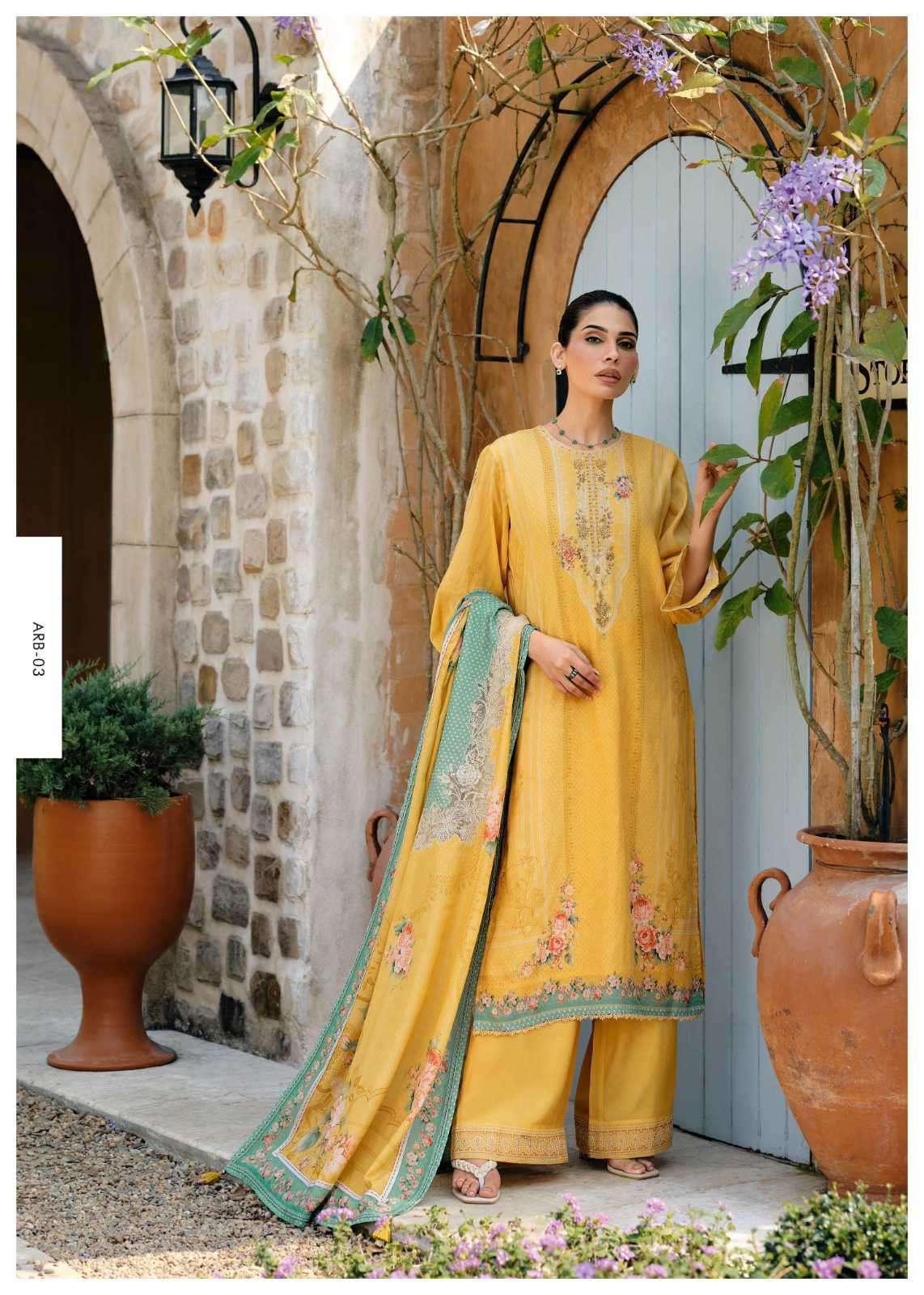 My Fashion Road Varsha A Royal Bouquet Digital Style Cotton Premium Designs Suit | ARB – 03 My Fashion Road Varsha A Royal Bouquet Digital Style Cotton Premium Designs Suit | ARB – 03