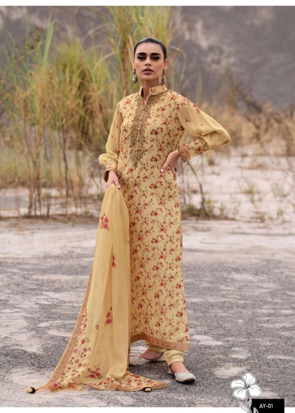 My Fashion Road Varsha Alaya Digital Printed Crape Salwar Suit | AY – 01