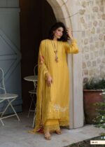 My Fashion Road Varsha Bianca Exclusive Designer Muslin Suit | BN – 03