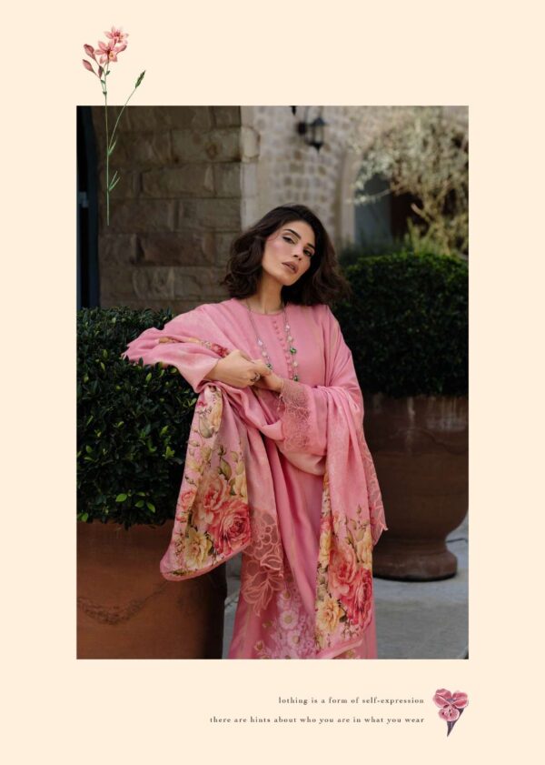 My Fashion Road Varsha Bianca Exclusive Designer Muslin Suit | BN – 04