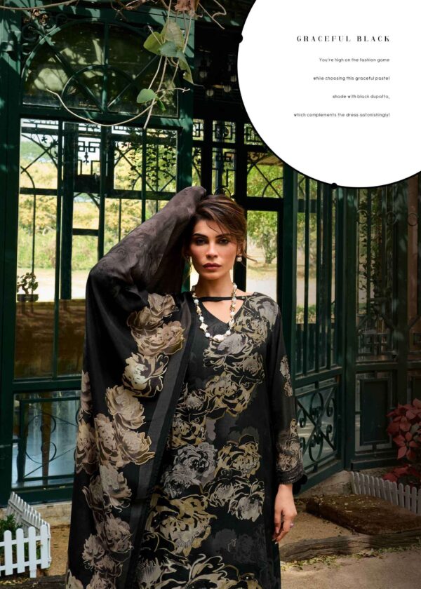 My Fashion Road Varsha Fil De Rose Designer Exclusive Muslin Ladies Suit | FDR- 03