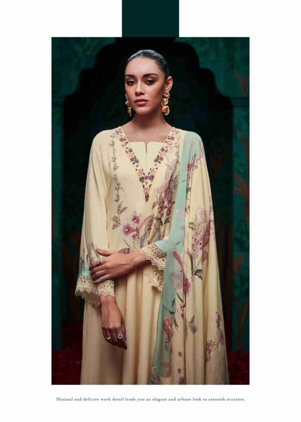 My Fashion Road Varsha Grace Fancy Handwork Muslin Suit | GC – 02