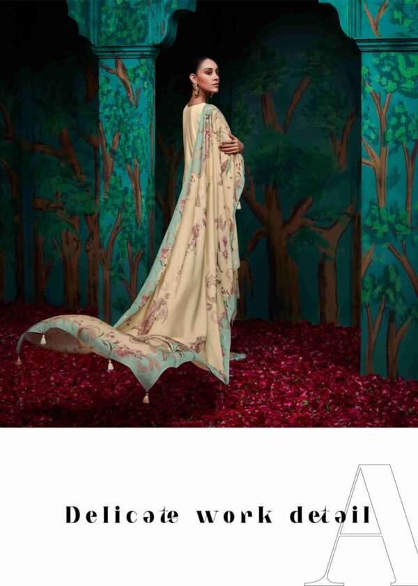My Fashion Road Varsha Grace Fancy Handwork Muslin Suit | GC – 02
