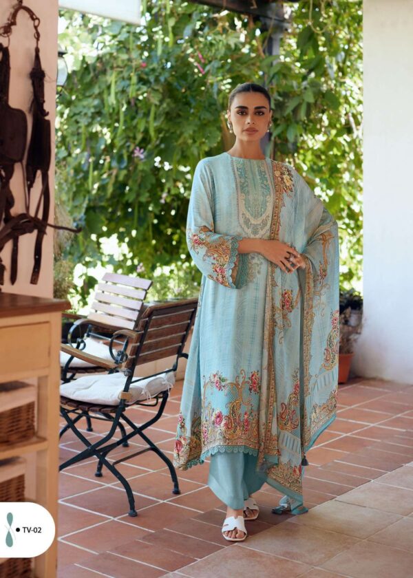 My Fashion Road Varsha Tasveer Digital Printed Exclusive Modal Suit | TV – 02
