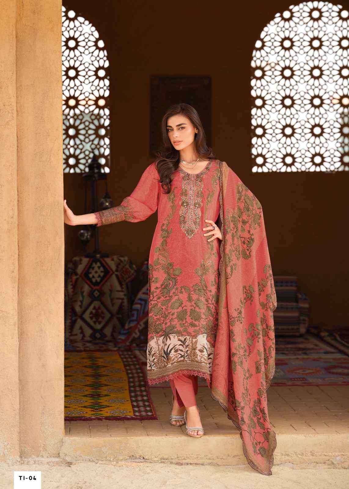 My Fashion Road Varsha Tropical Island Designer Cotton Ladies Suit | TI – 04 My Fashion Road Varsha Tropical Island Designer Cotton Ladies Suit | TI – 04