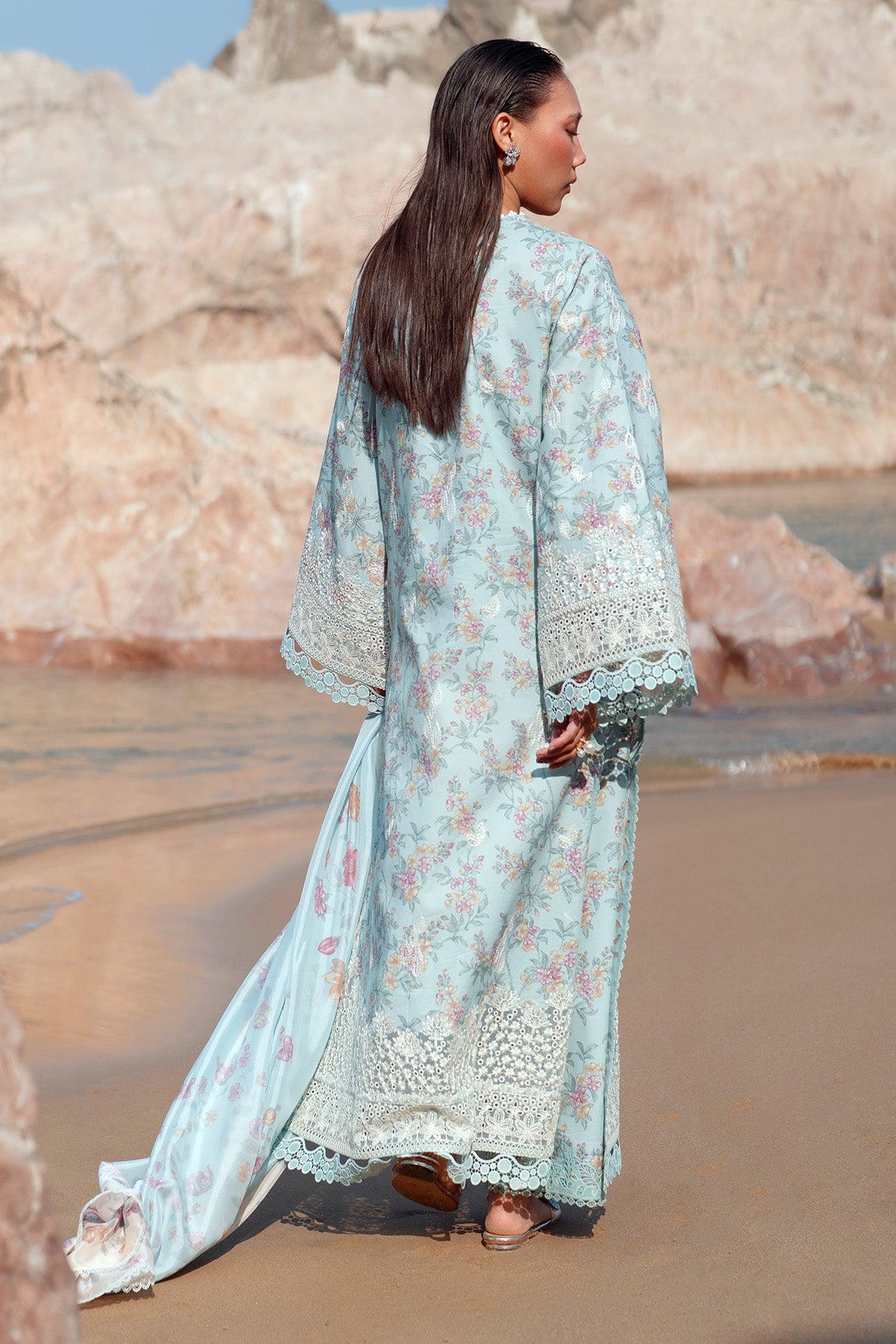 My Fashion Road Summer Together by Afrozeh Lawn Collection Suit 2025 | Aquamarine My Fashion Road Summer Together by Afrozeh Lawn Collection Suit 2025 | Aquamarine