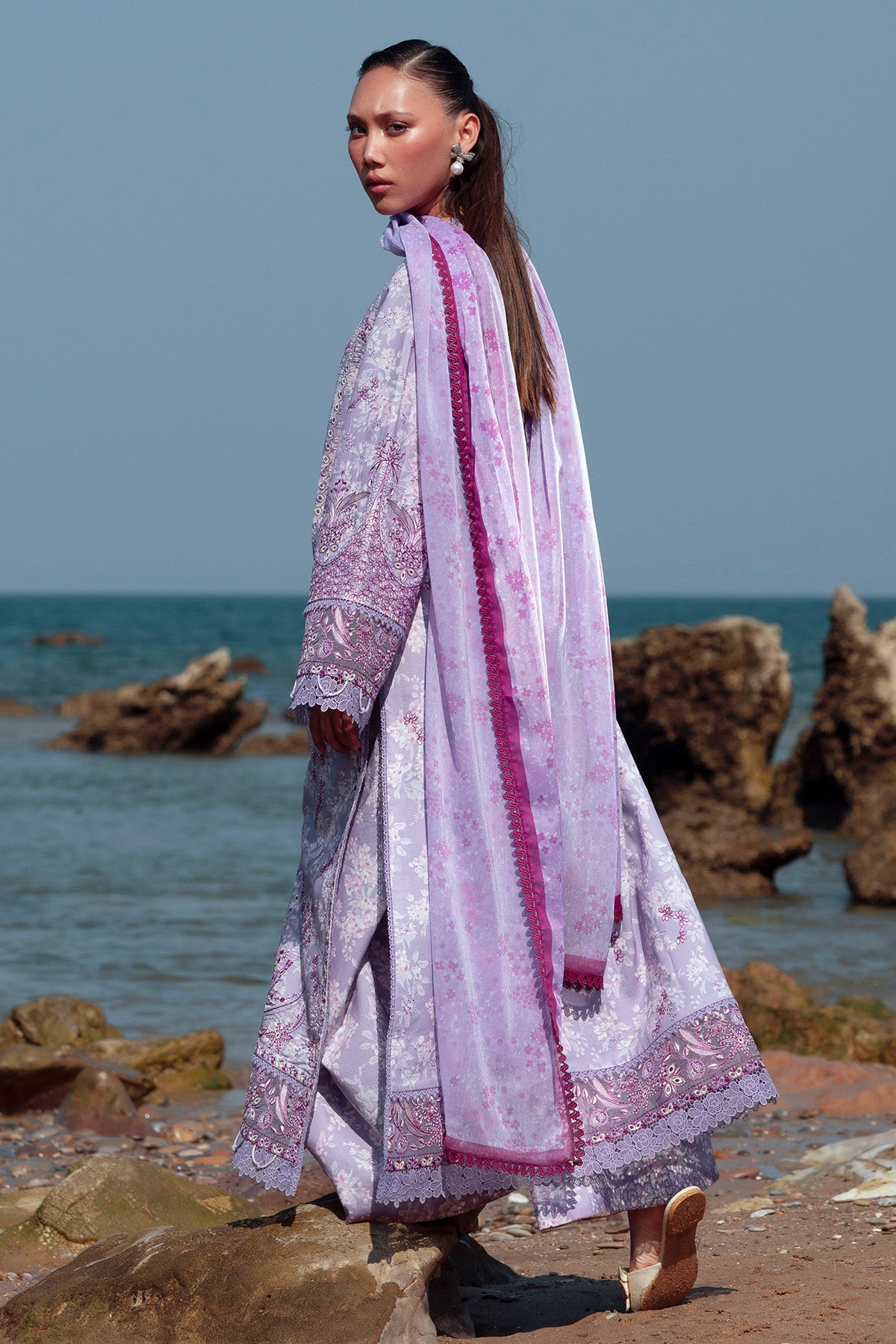 My Fashion Road Summer Together by Afrozeh Lawn Collection Suit 2025 | Amethyst My Fashion Road Summer Together by Afrozeh Lawn Collection Suit 2025 | Amethyst