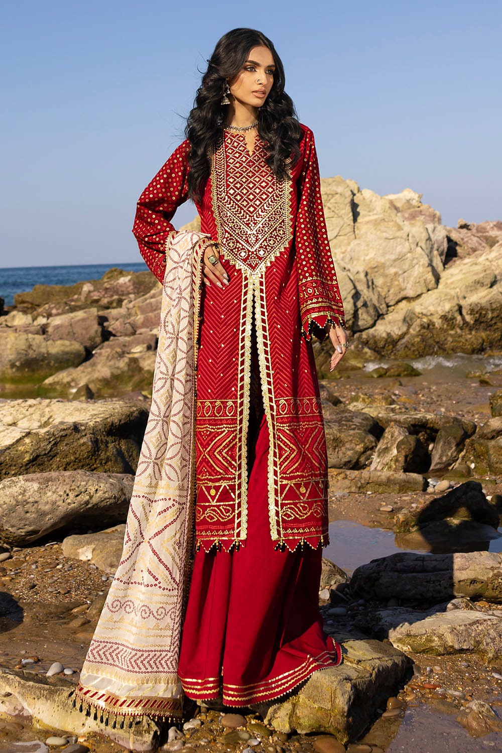 My Fashion Road Gul Ahmed Chunri Lawn Unstitched Collection 2025 | BM-52022 My Fashion Road Gul Ahmed Chunri Lawn Unstitched Collection 2025 | BM-52022