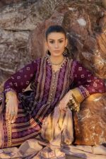 My Fashion Road Gul Ahmed Chunri Lawn Unstitched Collection 2025 | CL-52413