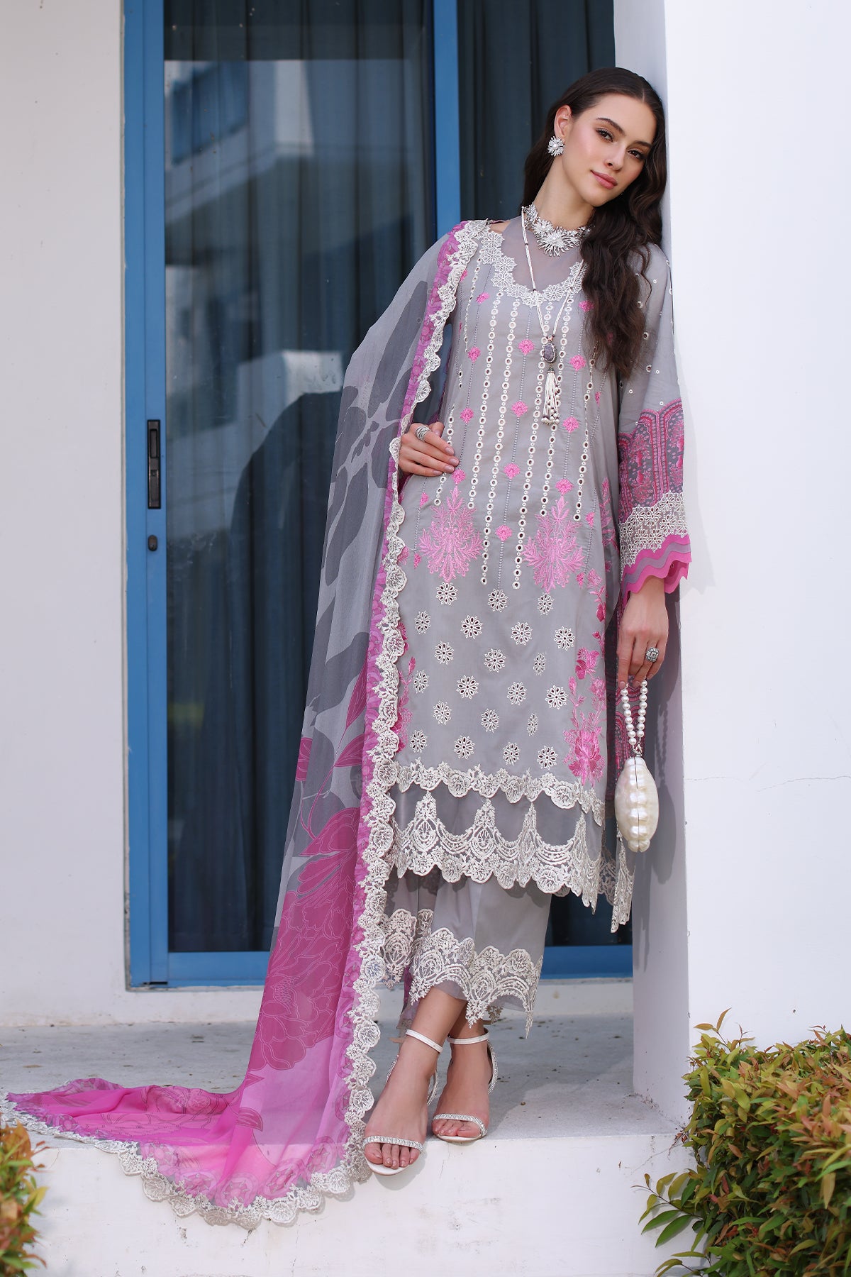 My Fashion Road Charizma Reem Lawn Unstitched Collection 2025 | CRS4-20 My Fashion Road Charizma Reem Lawn Unstitched Collection 2025 | CRS4-20