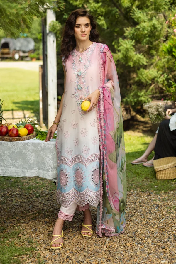 My Fashion Road Mushq Solace Ombre Chikankari Unstitched Collection 2025 | Sorriso