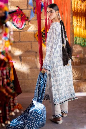 My Fashion Road Gul Ahmed Chunri Lawn Unstitched Collection 2025 | CL-42316 B