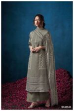 My Fashion Road Ganga Fashion Brydan Fancy Bemberg Cotton Suit | S3465-B