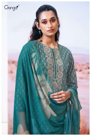My Fashion Road Ganga Fashion Candice Premium Design Cotton Dress | S3432-A