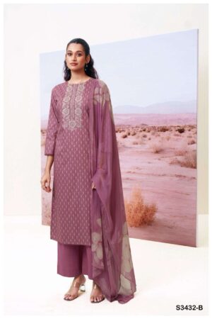 My Fashion Road Ganga Fashion Candice Premium Design Cotton Dress | S3432-B
