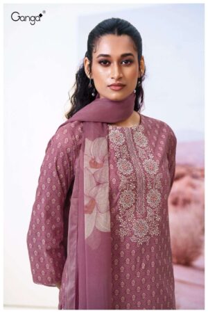 My Fashion Road Ganga Fashion Candice Premium Design Cotton Dress | S3432-B