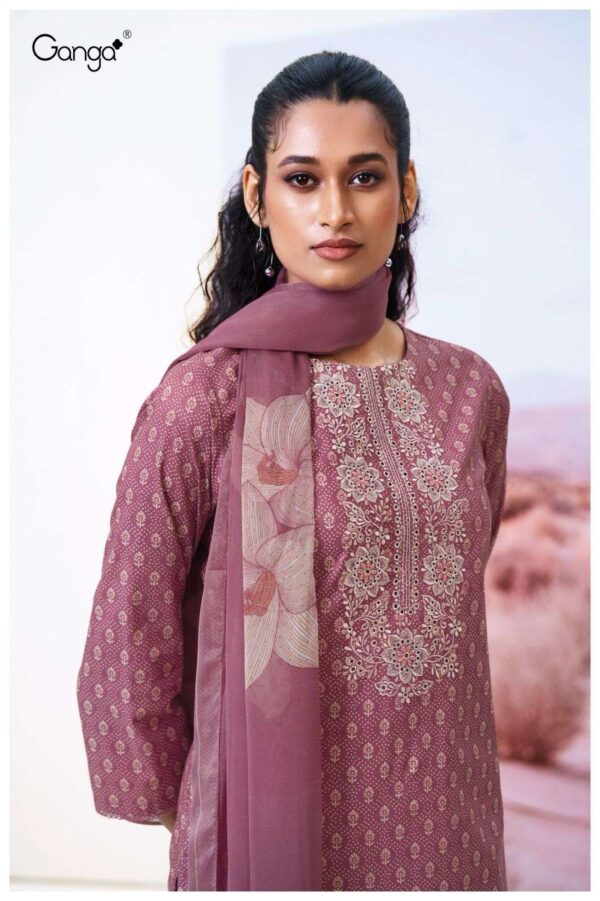 My Fashion Road Ganga Fashion Candice Premium Design Cotton Dress | S3432-B