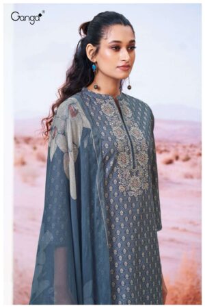 My Fashion Road Ganga Fashion Candice Premium Design Cotton Dress | S3432-C