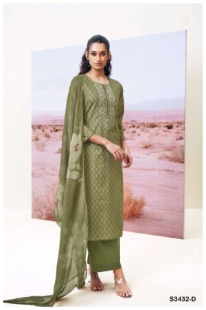 My Fashion Road Ganga Fashion Candice Premium Design Cotton Dress | S3432-D