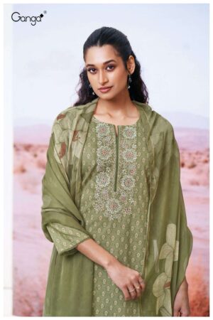 My Fashion Road Ganga Fashion Candice Premium Design Cotton Dress | S3432-D