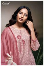 My Fashion Road Ganga Fashion Carissa Premium Cotton Summer Suit | S3495-D My Fashion Road Ganga Fashion Carissa Premium Cotton Summer Suit | S3495-D