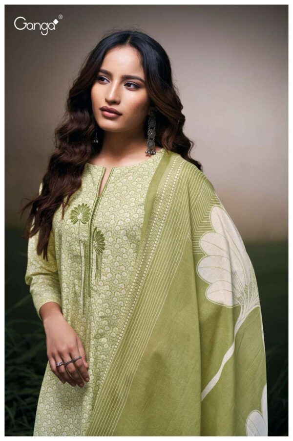 My Fashion Road Ganga Fashion Carissa Premium Cotton Summer Suit | S3495-A