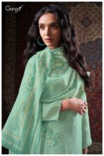 My Fashion Road Ganga Fashion Delila Premium Designs Linen Summer Suit | S3393-B