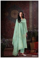 My Fashion Road Ganga Fashion Delila Premium Designs Linen Summer Suit | S3393-B