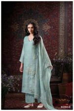 My Fashion Road Ganga Fashion Delila Premium Designs Linen Summer Suit | S3393-D