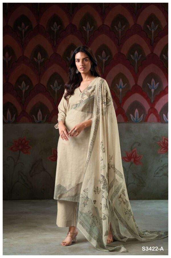 My Fashion Road Ganga Fashion Fariha Exclusive Fancy Cotton Suit | S3422-A