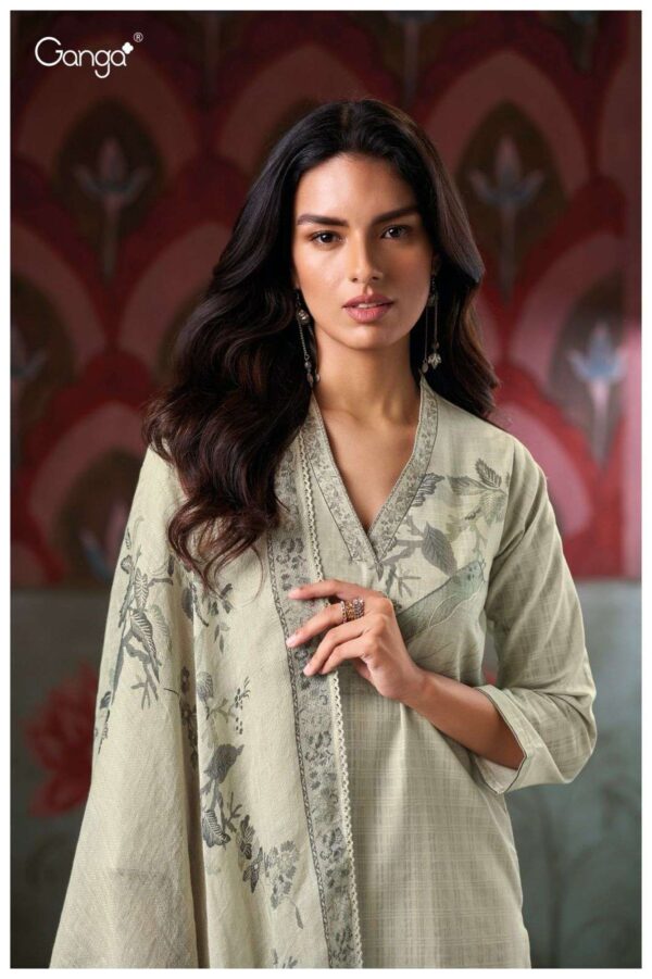 My Fashion Road Ganga Fashion Fariha Exclusive Fancy Cotton Suit | S3422-D