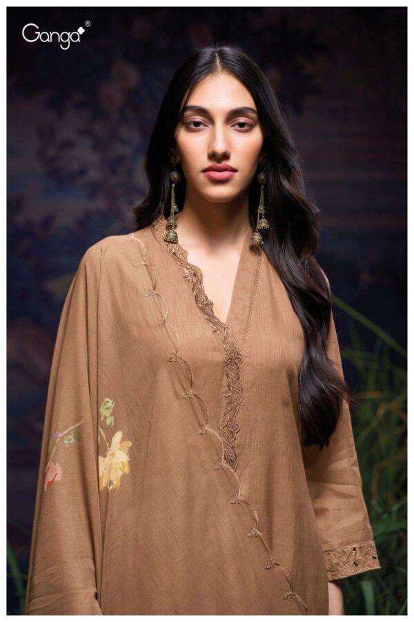 My Fashion Road Ganga Fashion Fevie Premium Designs Summer Wear Suit | S3314-B