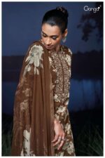 My Fashion Road Ganga Fashion Genesis Cotton Handwork Suit | S3510-A