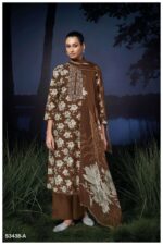 My Fashion Road Ganga Fashion Genesis Cotton Handwork Suit | S3510-A