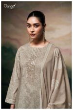 My Fashion Road Ganga Fashion Ikram Premium Cotton Salwar Suit | S3416-D