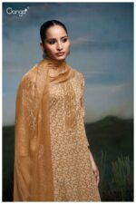 My Fashion Road Ganga Fashion Jackie Printed Fancy Cotton Suit | S3437-A