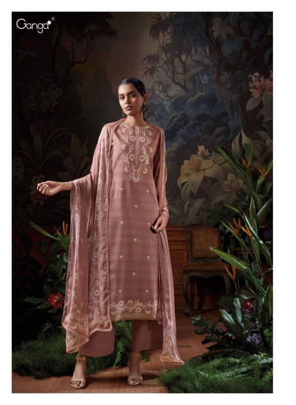 My Fashion Road Ganga Fashion Memento Fancy Cotton Premium Designer Suit | C2247